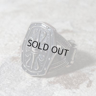 盾をモチーフにしたシルバーリング|Guardia/ガルディア