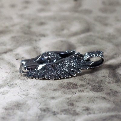 海の魔物セイレーンのシルバーネックレス|Guardia/ガルディア