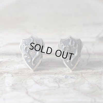 エンブレムのシルバーピアス｜Guardia/ガルディア