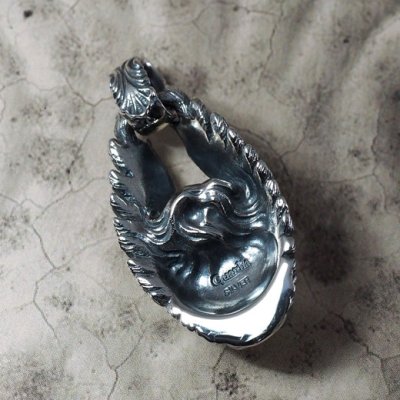 海の魔物セイレーンのシルバーネックレス|Guardia/ガルディア