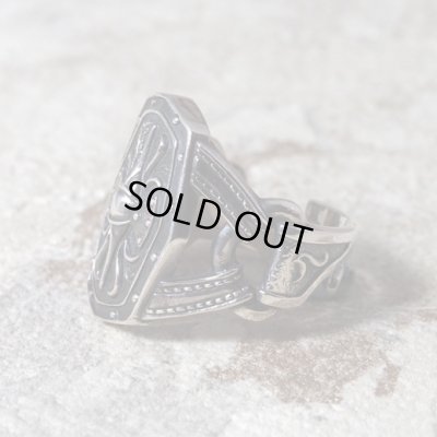 盾をモチーフにしたシルバーリング|Guardia/ガルディア