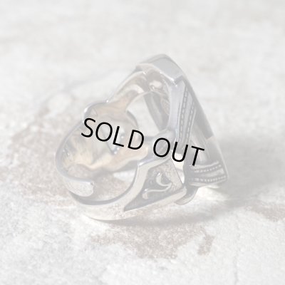 盾をモチーフにしたシルバーリング|Guardia/ガルディア