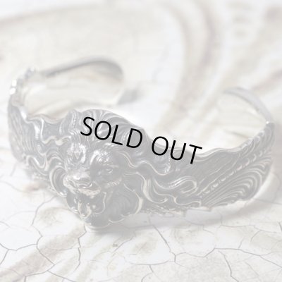 ライオンのシルバーバングル｜Guardia/ガルディア