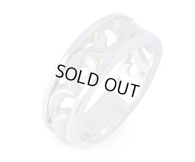 【ペアリング セット】アラベスクリング(ブラック)/AQUA SILVER(アクアシルバー)