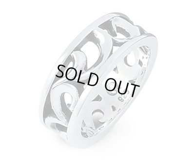 アラベスクリング（ブラック）/AQUA SILVER（アクアシルバー）