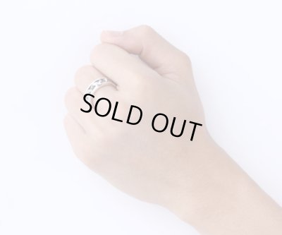 アラベスクリング（ブラック）/AQUA SILVER（アクアシルバー）