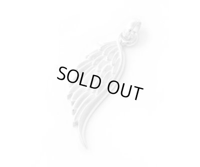 【ペアネックレス セット】フェザーネックレス(ブラック&ホワイト)/AQUA SILVER(アクアシルバー)