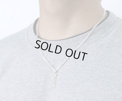 【ペアネックレス セット】Fay with heart(ブラック&ホワイト)/AQUA SILVER(アクアシルバー)