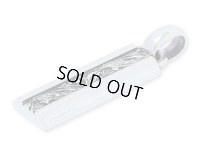 クラシカルデザインプレート（ブラック）/AQUA SILVER（アクアシルバー）