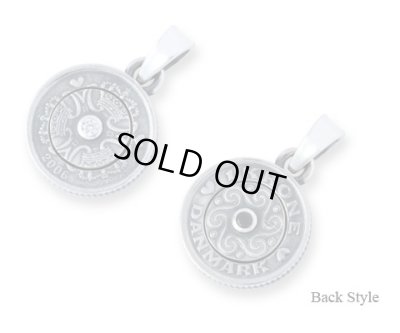 1クローネコインペンダント（シルバー） /AQUA SILVER（アクアシルバー）