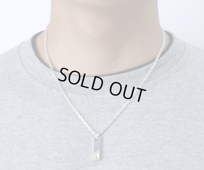 ６ペンスコインペンダント（シルバー＆ブラス） /AQUA SILVER（アクアシルバー）