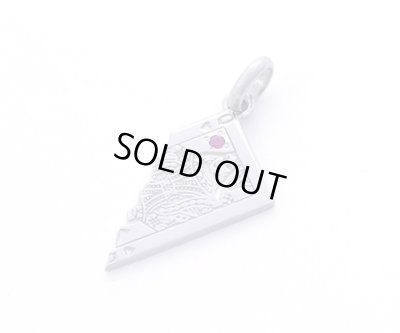 【ペアネックレス セット】[トランプ]キング＆クイーンカードプレート/AQUA SILVER（アクアシルバー）