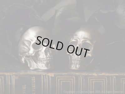 [スカルリング]ラージタナトスリング２（ブラス）/Quetzal（ケツァール）