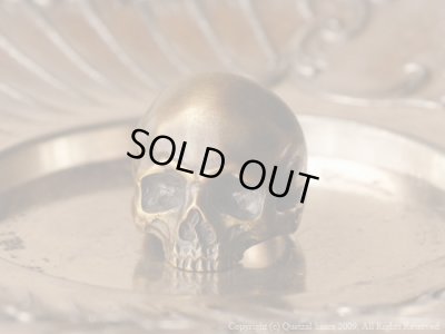 [スカルリング]タナトスリング２（ブラス）/Quetzal（ケツァール）