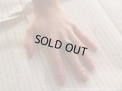 [スカルリング]タナトスリング２（ブラス）/Quetzal（ケツァール）