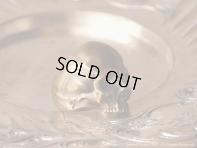 [スカルリング]タナトスリング２（ブラス）/Quetzal（ケツァール）