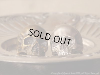 [スカルリング]タナトスリング２（ブラス）/Quetzal（ケツァール）