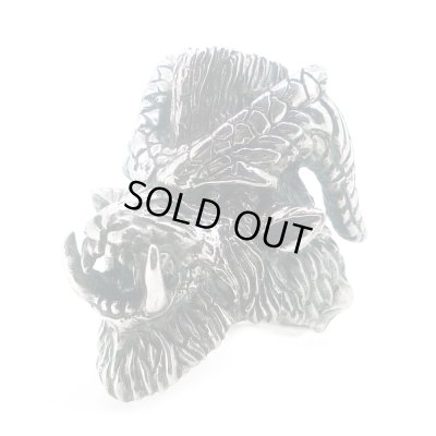 [モンスターハンター公式シルバーアクセサリー]  テオ・テスカトル リング/SLASH （スラッシュ）