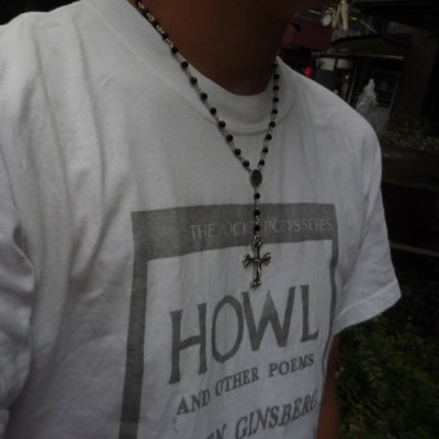 ロザリオネックレス4mmオニキス|アークシルバーアクセサリーズ