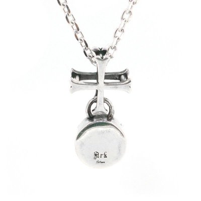 クロス&ストーンネックレス|アークシルバーアクセサリーズ