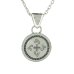 【スカル＆クロスペンダント】reverse coin pendant｜Ark silver accessories（アークシルバーアクセサリーズ）