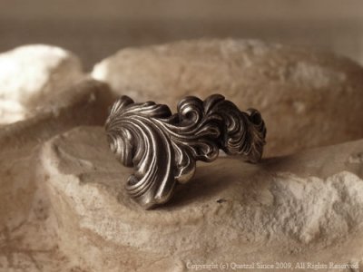 [唐草/アラベスクリング]ブラーゼンリング（シルバー）/Quetzal（ケツァール）