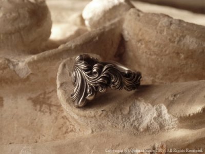 [唐草/アラベスクリング]ブラーゼンリング（シルバー）/Quetzal（ケツァール）