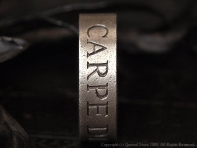 [メッセージリング]カルペ・ディエム リング（シルバー）/Quetzal（ケツァール）