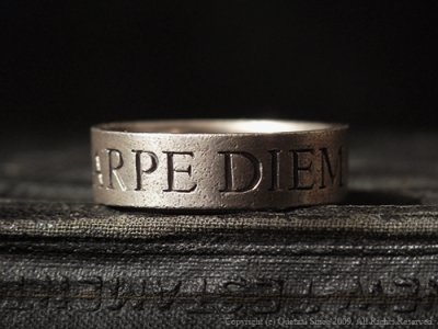 [メッセージリング]カルペ・ディエム リング（シルバー）/Quetzal（ケツァール）