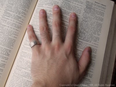 [唐草/アラベスクリング]エングレイブ リング（シルバー）/Quetzal（ケツァール）