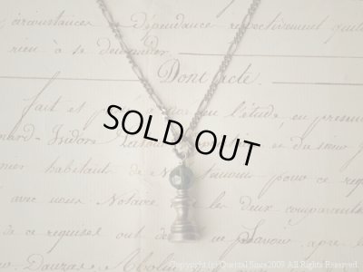 [チェス/ポーン]ポーンペンダント（シルバー）/Quetzal（ケツァール）