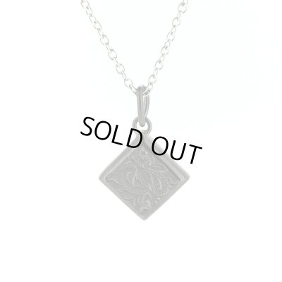 ハワイアンエングレイブ スクエアネックレス / Jellyfish Factory