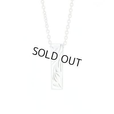 ハワイアンエングレイブ スモールバーネックレス（シルバー）/ Jellyfish Factory