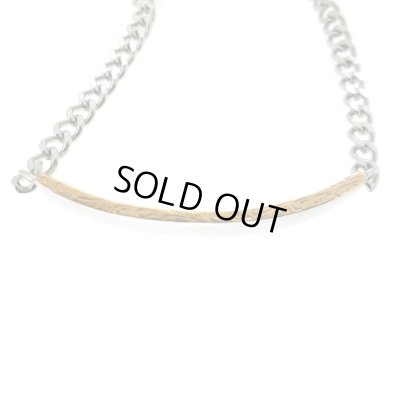 [ペア ブレスレット]ハワイアンエングレイブ プレートブレスレット（ブラック＆ピンクゴールド） / Jellyfish Factory