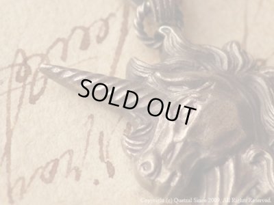 ユニコーンペンダント（シルバー）/Quetzal（ケツァール）