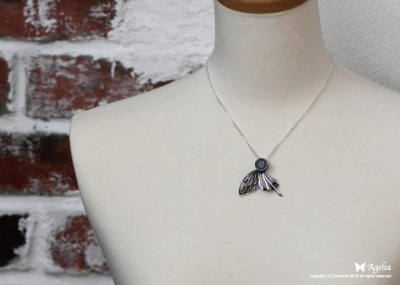 2枚羽根の蝶ペンダント|FUNKOUTS-ageha【ファンクアウツ-アゲハ】