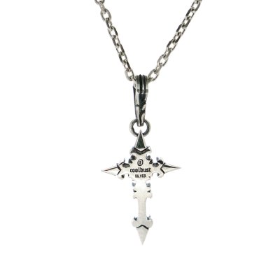 洗練されたデザインのクロスネックレス thistle cross / cooldust