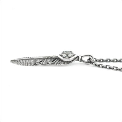 イカロスフェザーペンダント(スモール:クリア) アルテミスクラシック