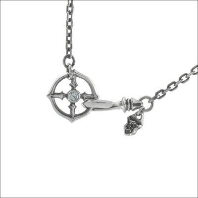 イカロスフェザーペンダント(スモール:クリア) アルテミスクラシック