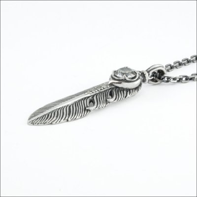 イカロスフェザーペンダント(スモール:クリア) アルテミスクラシック