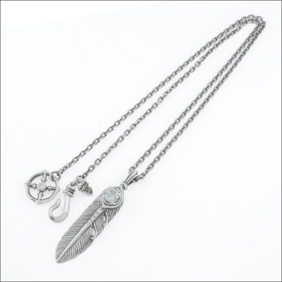 イカロスフェザーペンダント(スモール:クリア) アルテミスクラシック