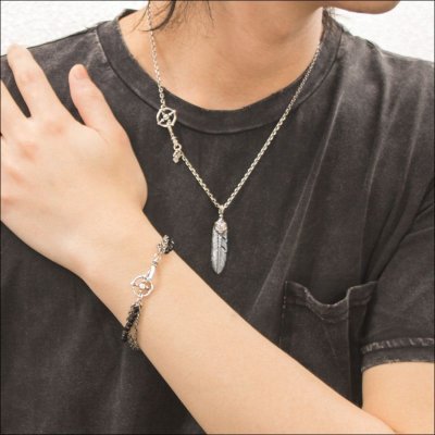 イカロスフェザーペンダント(スモール:クリア) アルテミスクラシック