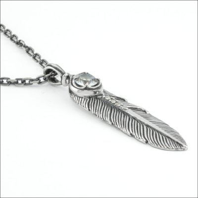 イカロスフェザーペンダント(スモール:クリア) アルテミスクラシック