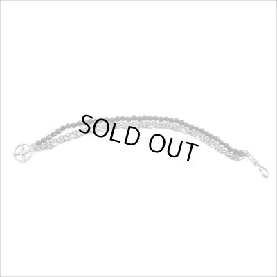 ブラックスピネル３連ブレスレット　アルテミスクラシック