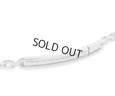 画像4: アクアシルバー/[ペアブレスレット]ブラックシェル&ピンクシェル メッセージプレートブレスレット