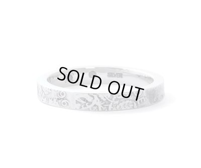 【ペアリング セット】6ペンスコインリング/AQUA SILVER（アクアシルバー）