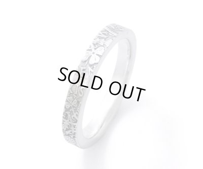 【ペアリング セット】6ペンスコインリング/AQUA SILVER（アクアシルバー）