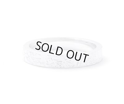 6ペンスコインリング（ホワイト）/AQUA SILVER（アクアシルバー）