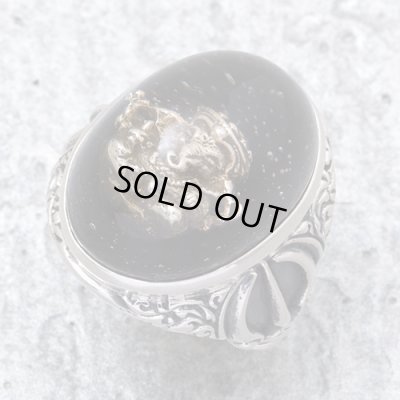 フローティング・ガネーシャ・リング・ブラック / ZOCALO（ソカロ）