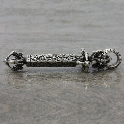 チベタン・ドラゴン・ダブルドージェ・クロス・ペンダント(S) / ZOCALO(ソカロ)